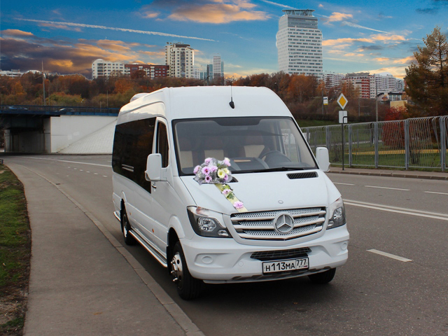 микроавтобус на свадьбу