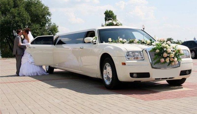 аренда лимузина на свадьбу